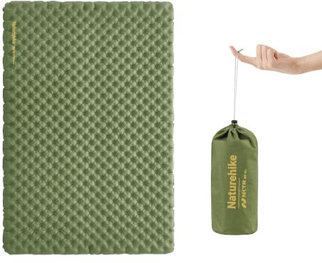 Naturehike Ultraleichte Camping Isomatte 4.6R - Tragbare aufblasbare Isomatte, wasserdichte langlebige Luftmatratze mit Tasche für Trekking, Wandern, Rucksackreisen, Outdoor