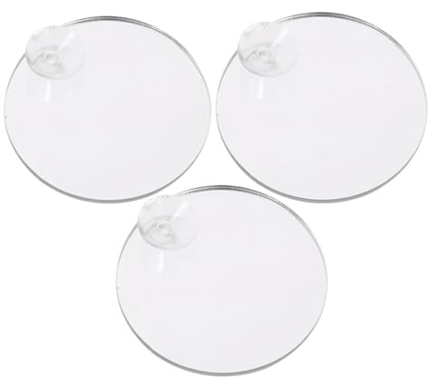 BUGUUYO 3st Mirror För Akvarium Träningsspegel För Betta Robust Material Lätt Att Installera Dekorativt Och Funktionellt Akvarietillbehör