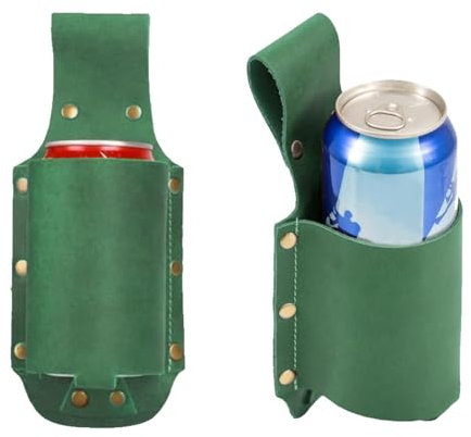 WUFGWBD 1 Piece Wine Bottle Protector, Waist Bottle Holder, Portable Beer Holster, Travel Beer Holder, Belt Beer Bottle Holder