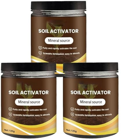 Activateurs de sol,activateurs de sol organiques et engrais for plantes,plates-bandes for la culture,terreau et compost for semis,favorisant l'enracinement des plantes(3pcs)