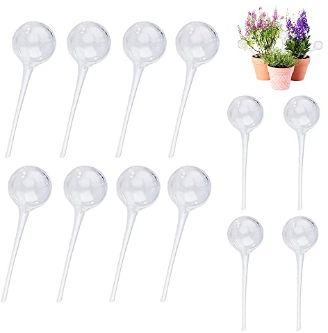 Klhamky Set di 12 Sfere per Irrigazione, per Piante e Fiori, Innaffiatori per Ufficio, Vacanza, Ø 8cm, 25.5 x 8.00 x 8.00 cm