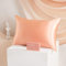 THXSILK 25 momme Silk Pillowcase for Hair and Skin - Mulberry Silk Pillowcase - Hypoallergenic with Hidden Zip - Pure Silk on Both Sides (Luxury Rose Gold, 40 x 60 cm)