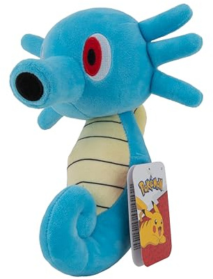 Bizak 63225220 Plüschtier, Pokemon Horsea, 21 cm hoch