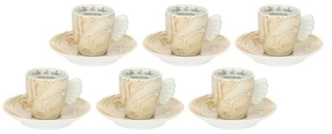 Set 6 tazzine espresso in porcellana Limited Edition 2024