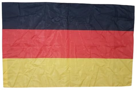 PARENCE - Drapeau National Allemagne 90 X 150 cm - Résistant aux intempéries avec passant pour la tige