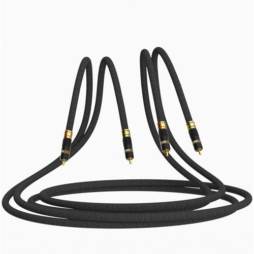 Monosaudio High-end HiFi RCA-kabel 1 m A202R
