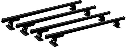 9420 Serie 4 Barras portaequipajes Profesional premontadas con enganches