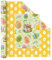 WERNNSAI Oster Geschenkpapier – 1 Rolle 43 cm x 10 m Oster Geschenkpapier für Kinder Ostereier Geschenkpapier Goldgrünes Geschenkpapier Osterkorb Kranz Dekoration Baby Geschenkpapier Festival Zubehör
