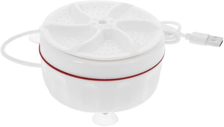 VILLCASE 5pcs Portable Mini Washing Machine USB Powered Smart Washer for Dorm Travel and Home Use Deep Cleaning for Socks and Underwear Compact Lightweight Design