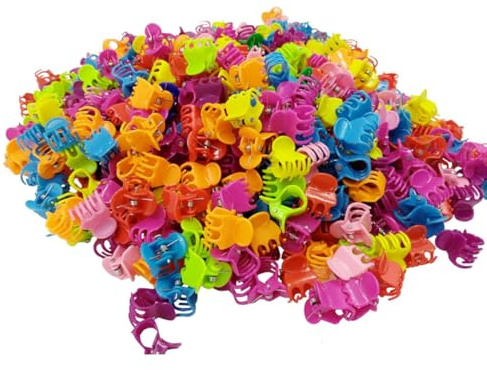DECOMELODY Lot De 100 Pinces à Cheveux Mini Pour Bébé, Colorées, Petites Barrettes Multi-usages, Accessoires Cheveux Pour Garçon Et Filles, Filles, Usage Quotidien