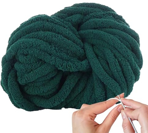 Chunky Wool Yarn | Chunky Yarn for Hand Knitting | Multi-Colored Knitting Yarns for Crochet | Knittings Wool Yarns Soft Chunkys for Making Bags Hats Blankets Scarf