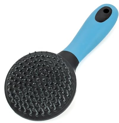 GS Equestrian & Country Plastic Mane & Tail Brush (Black)