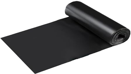 Fodera per laghetto da esterno, membrana flessibile impermeabile in HDPE, per stagni koi, cascate, acquari, disponibile nelle misure 1 x 1 m, 4 x 7 m, 8 x 15 m, 9 x 1, 15 x 15 m (dimensioni: 2 x 5 m)