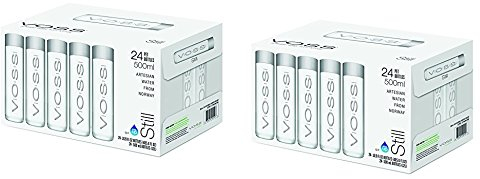 VOSS Artesian Water (Still) NXYSBQ, 500 ml (2 Pack of 24)