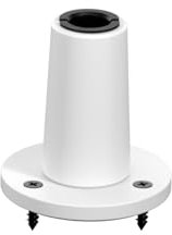 Elgato Wave Desk Plate White – Supporto a flangia per bracci microfono, facile montaggio con viti, senza morsetti o fori, vite di fissaggio da 1/4 – per scrivanie e tavoli in legno