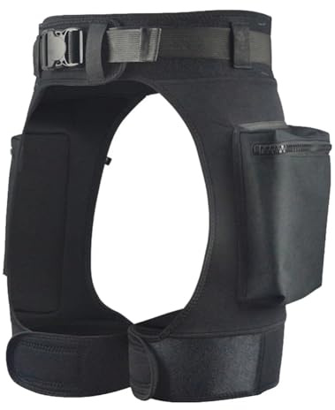 Zolynx Traje de Neopreno Elástico para Hombre, Pantalones Cortos de Buceo para Natación con Bolsillos y Cinturón Ajustable con Hebilla de Liberación Rápida.