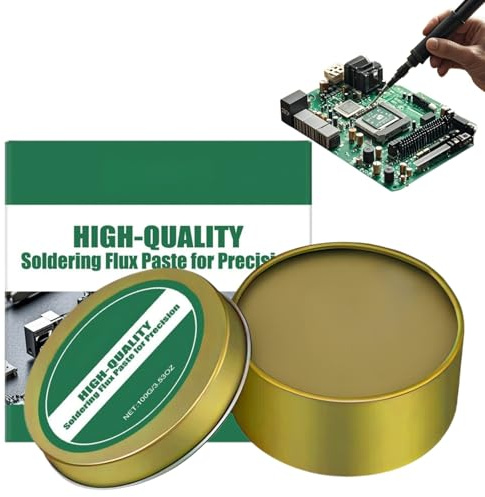 100g Lötpaste,Lötflussmittel,High-Quality Soldering Flux Paste,lötfett flussmittel,Lötpaste Flussmittel,Solder Paste für Precision für Maschinen,Metall,Blech,Telefone,Pc-Karten,Bauteile