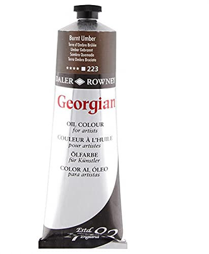 SG Bildung Israelisches 111225223 Georgian Öl Farbe, 225 ml Tube, Burnt Umber