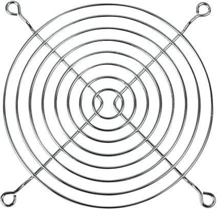 ARCTIC Fan Grill 120 mm - CPU Case Fan Grill, Made out of Nickel Plated Steel, Air Flow Transparent, Prevents Cable Damage