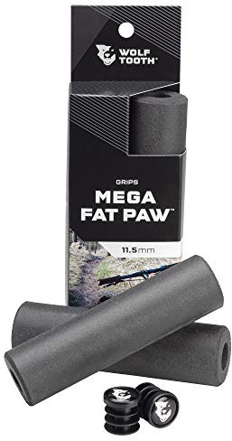 Wolf Tooth Silicone Mountain Bike Grips: Mega Fat Paw