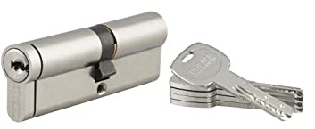 Cilindro europeo Transit 2, doppia entrata, frizionato, funzione emergenza 40x50mm, nichel, antitrapano, antiscasso, 4 chiavi reversibili - THIRARD