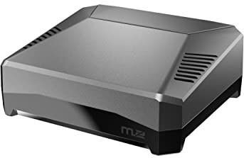 Argon ONE M.2 Aluminium-Gehäuse für Raspberry Pi 4 mit SATA SSD-Unterstützung | Einschaltknopf und Lüfter | Kompatibel mit B Key und B+M Key