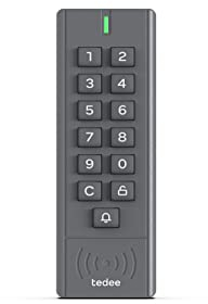 tedee Keypad Tastenfeld für smartes Türschloss Öffnen und Schließen per PIN-Code