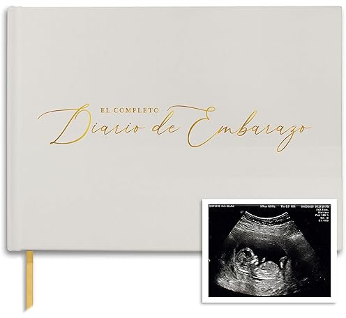 Organizer und Schwangerschaftstagebuch als Geschenk – luxuriöses Schwangerschaftsbuch für werdende Mütter – enthält Schwangerschaftsplaner, Sammelalbum, Checkliste, Organizer und Erinnerungsbuch