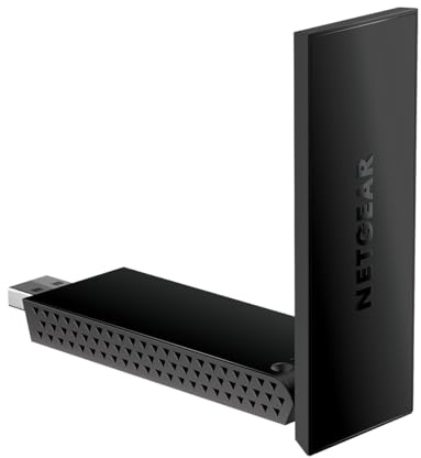 NETGEAR Nighthawk WiFi 6 USB 3.0 Adapter (A7500) – AX1800 Dual-Band Wireless Gigabit Speed (Up to 1.8Gbps) – Works with Any WiFi 6 or WiFi 5 Router Or Mesh System - for Windows PC