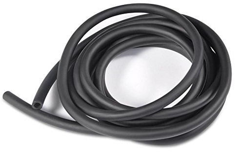 Uadme kraftfullt elastiskt gummiband, 6 x 9 mm latex gummiband fitness muskler rally träning utomhus slingshot katapult