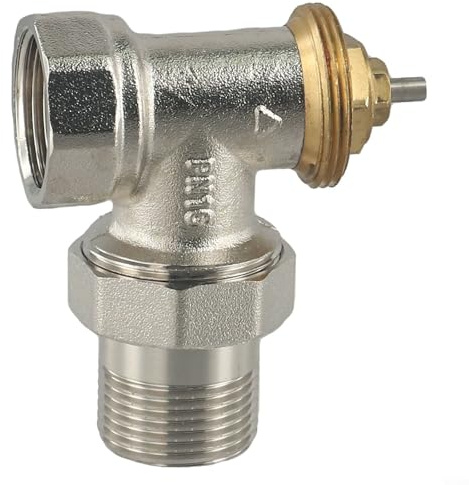 Thermostat-Heizkörperventil, Messing-Thermostatventil mit M30 x 1,5 mm für einstellbare Temperatureinstellungen (DN20)