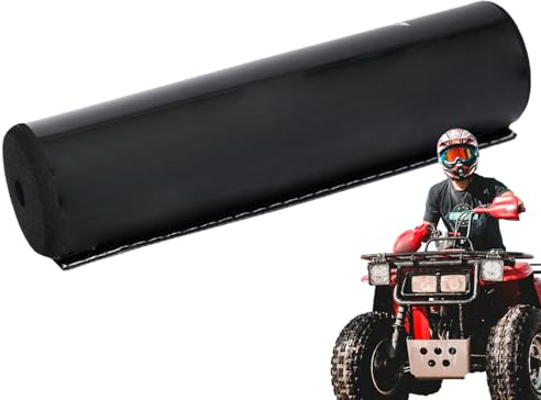 PAD BAR | La Protection Motorcycle Rembourrée | Coussin De Guidon Rond À Vélo De Terre - 20x5cm Protection Mammaire En Mousse Discur-lavage - Résistant Universel Pour Motocrost Motorcycle ATV B