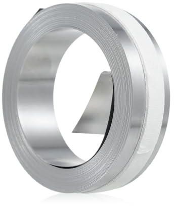 Stål 3D manuell präglingstejp icke-självhäftande metall etikettmaskin påfyllning kompatibel med DYMO tillverkare M1011 M11 1 rulle