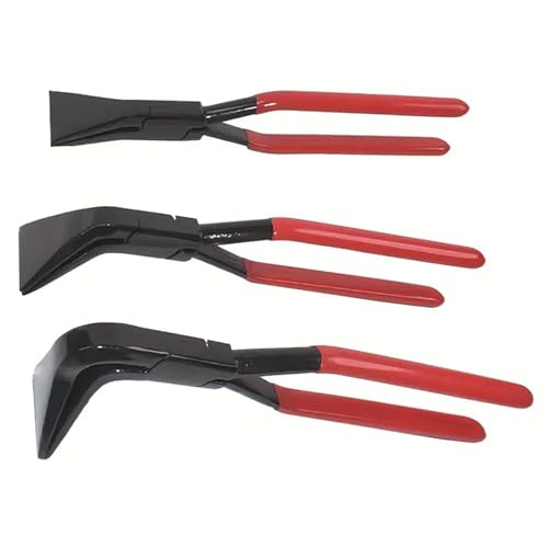 Plieuse Zinc，3 Petites Pinces Pliantes 0°-45°-90°,Mini Pinces à Tôle, pour Couvreur, Plombier Travail de Carrosserie Réparation Redressage,pour Plier et Lisser Les Tôles