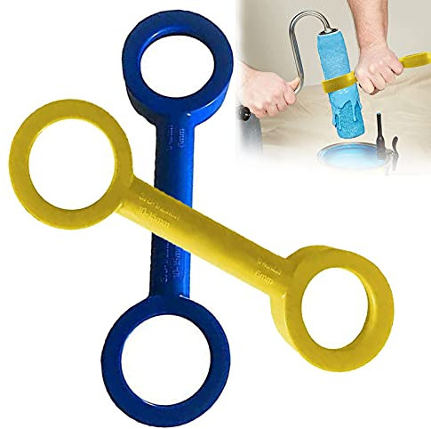 HZXY Limpiador de rodillo de pintura, protector de rodillo de pintura, limpiador de rodillo de pintura, limpie un rodillo en cuestión de segundos, para rodillos de pintura de 1/4, 3/8, 1/2 (C)