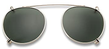 ZENOTTIC Gafas de Sol Clip-on Polarizadas para Hombre Mujer Metal Monturas (Solo Compatible con Este Producto)