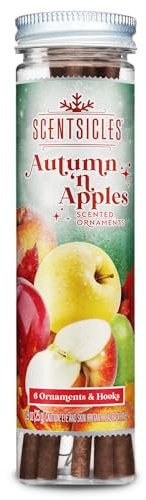Scentsicles Christmas Scent Sticks - Pack of 6 - Apples & Autumn