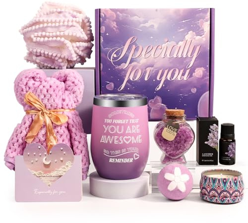 Skäm bort gåvor för kvinnor, självvårdspaket, avslappning, spa-badset för kvinnor, gåvor, må bra snart-gåvor, skäm bort kit, skäm bort korgar födelsedagspresenter till mamma, flickor, vänner, fru