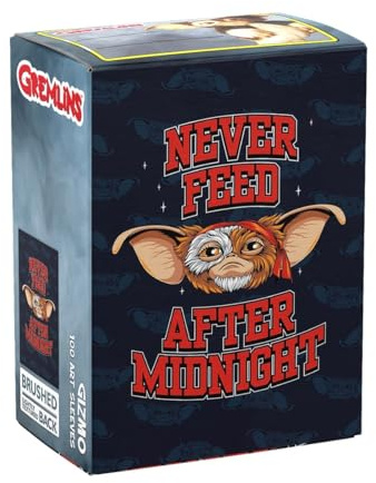 Dragon Shield | Brushed Art Sleeves | Gremlins Gizmo | 100 CT - Smooth & Tough Premium TCG Sleeves | Compatible with Pokemon, Flesh & Blood, One Piece & Magic The Gathering