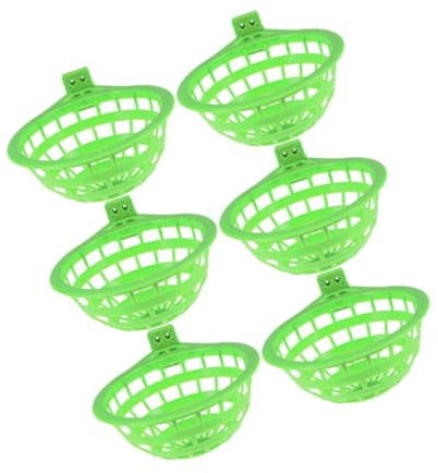 POPETPOP 6 Pièces Lot de Bols De Nidification pour Pigeons Cabane Élevage Oiseaux Nid Oiseaux Lit De Nidification pour Bol De pour Éclosion des Pigeons