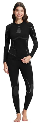 Pioneer Camp Ski Thermal Underwear for Women Skiing Snow Base Layer Long Johns Compression Athletic Winter Thermals Sets