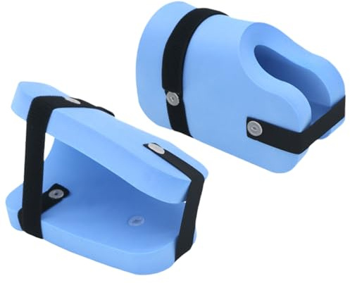 Manicotti per l'acqua da nuoto – vivaci fasce per esercizi Aqua Training Float Kit | Anelli sportivi regolabili per piscina fitness aerobica a basso impatto cardio, camminata e controllo del movimento