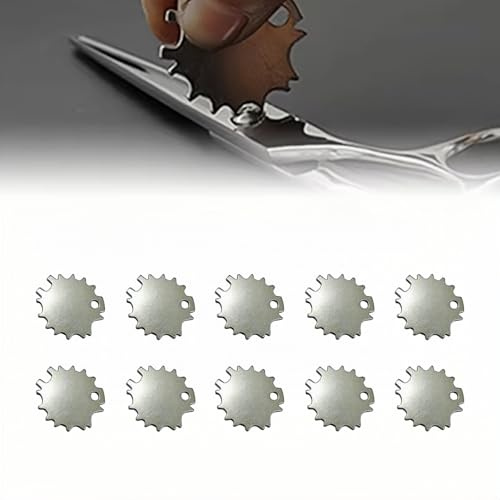 10 Pcs Scissors Tension Adjuster Tension Key Professional Shears Adjust Tightening Tension Key for Scissors and Shears Screw Key Tool Universal