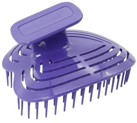 Spazzola massaggiante per capelli – Spazzola per shampoo esfoliante per uomini | Impugnatura ergonomica | per la pulizia delicati e pettine rilassante | Uso quotidiano a casa e in viaggio |