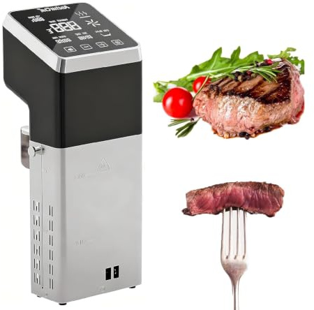 Immersionscirkulator, Sous Vide-Maskin För Kommersiell Restaurang | 1600w 70l Kommersiell Ipx7 Vattentät Sous Vide-Kokare, Digital Temperaturkontroll, Ultratyst Och Snabb Uppvärmning