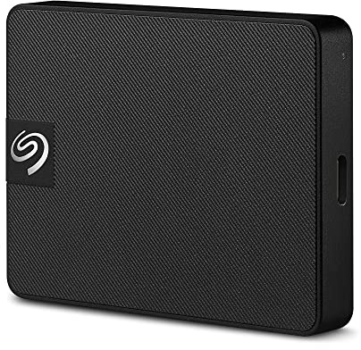 Seagate Expansion SSD, 1 TB, Portable External SSD, for PC and Mac (STJD1000400)