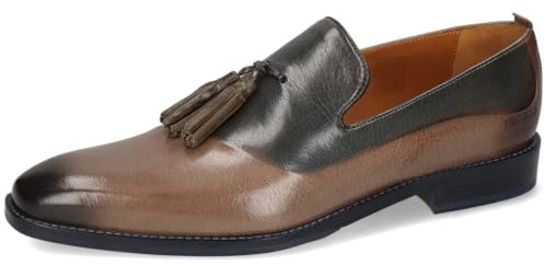 Melvin & Hamilton Leonardo 24, Mocasín Hombre, Gris, 41 EU