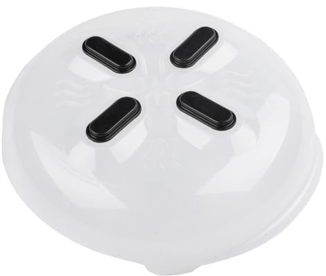 Tapa antisalpicaduras para microondas con válvula de vapor