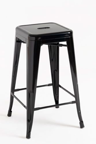 Regalos Miguel - Packs Taburetes Bajos - Pack 2 Taburetes Torix Bajos - Negro