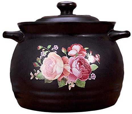Cocotte en céramique, faitout en Terre Cuite, Multi-usages, Durable, résistant au Froid et à la Chaleur, ustensiles de Cuisine Essentiels - Capacité 2,5 L_